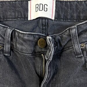 BDG Dark Gray Slim Bootcut Jeans